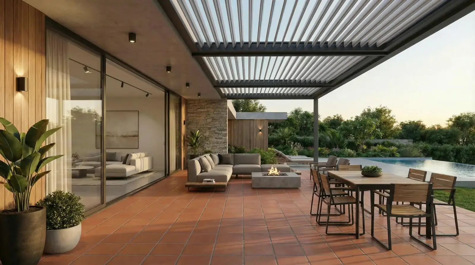 Patio transformation - After