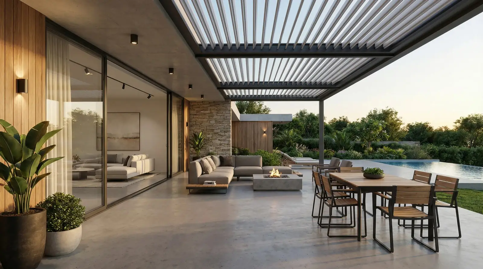 Patio transformation - Before